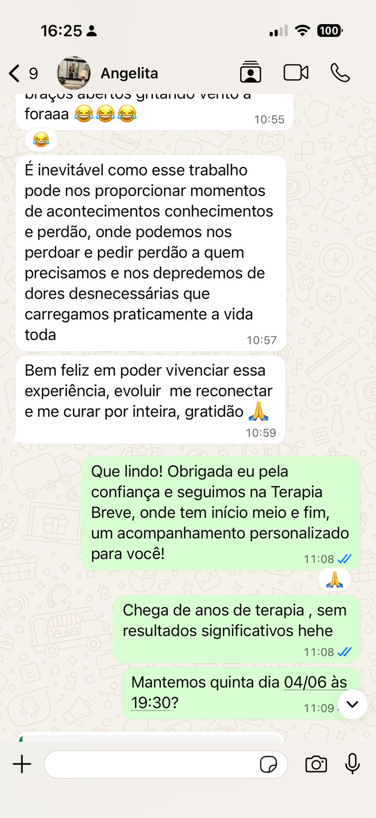 Depoimento real 1 - Portal da Consciência Criadora